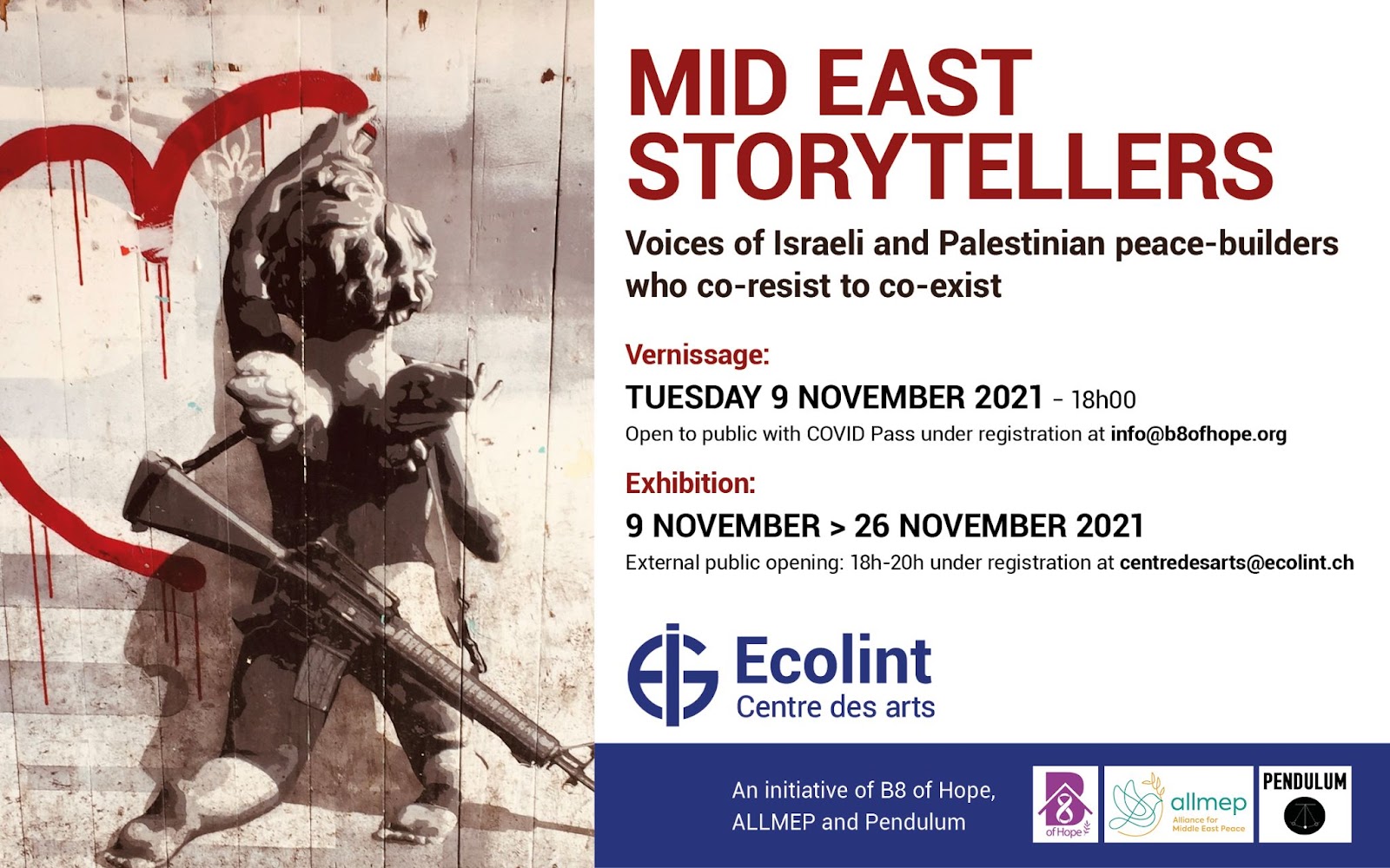 Mid East Storytellers Exhibition: Interview with Mme. Muller