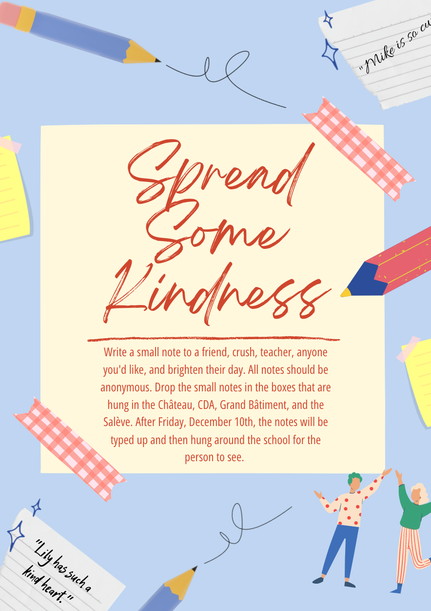 A Year 11’s Inspiring Service Project: ‘Spread Some Kindness’