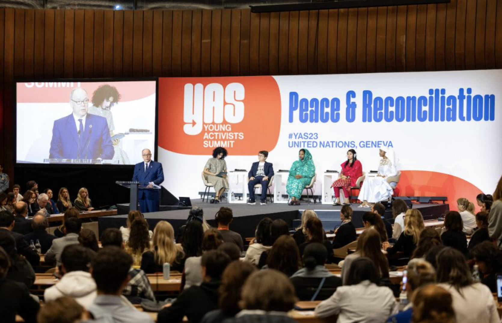 Young Activists Summit at the Palais des Nations