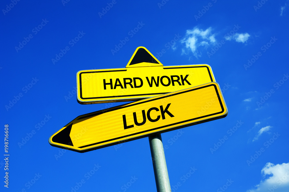 Success: Luck or Hard Work?