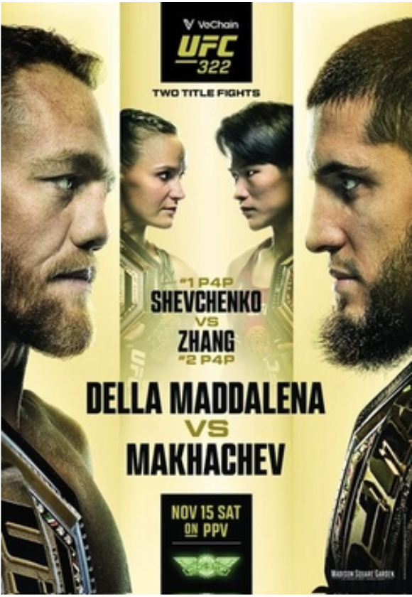 UFC 322: A Weekend of Dominance in New York