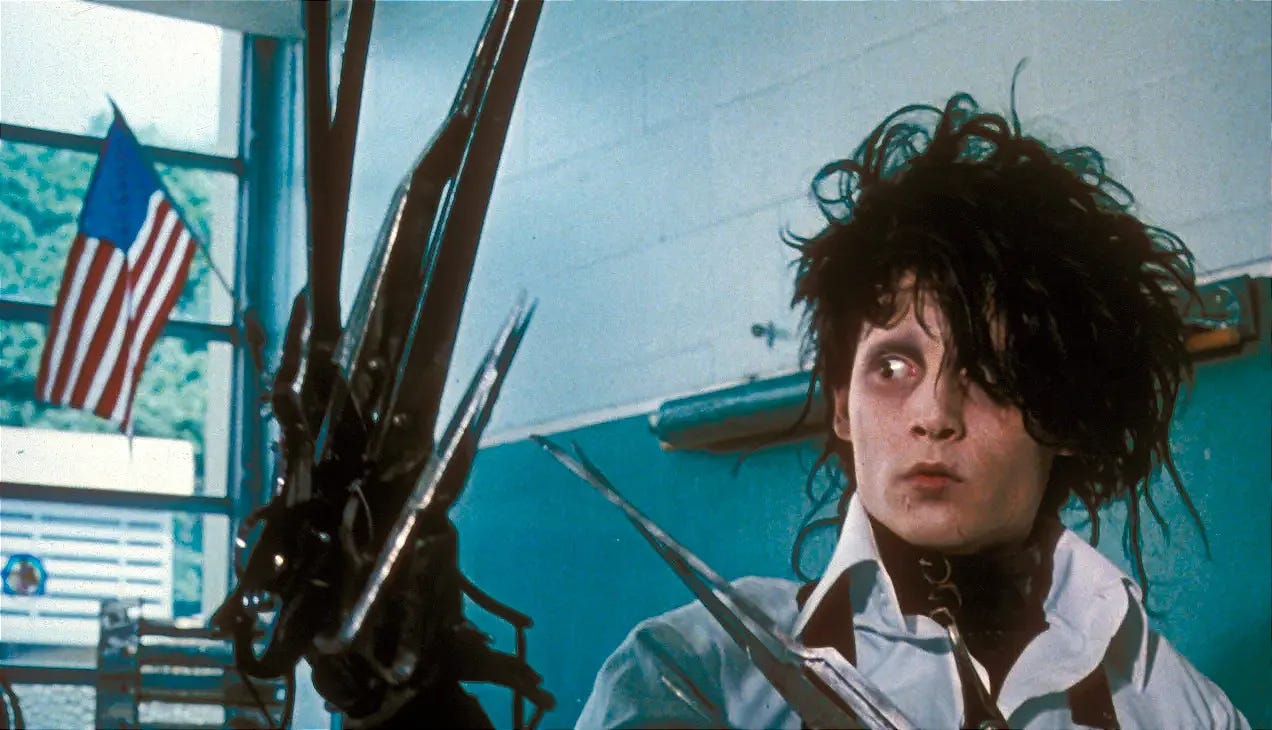 Edward Scissorhands: The Aesthetics of Ostracization